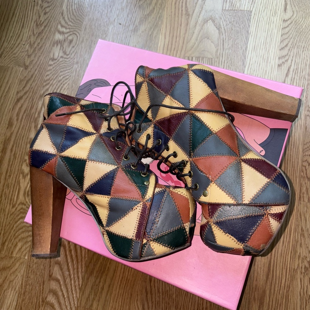 Jeffrey Campbell Pink Cat Graphic Top